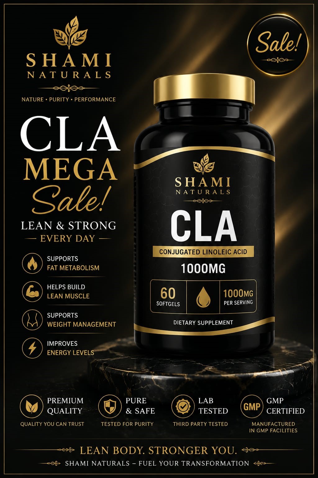 Shami CLA Mega Sale! | Lean & Shredded Body