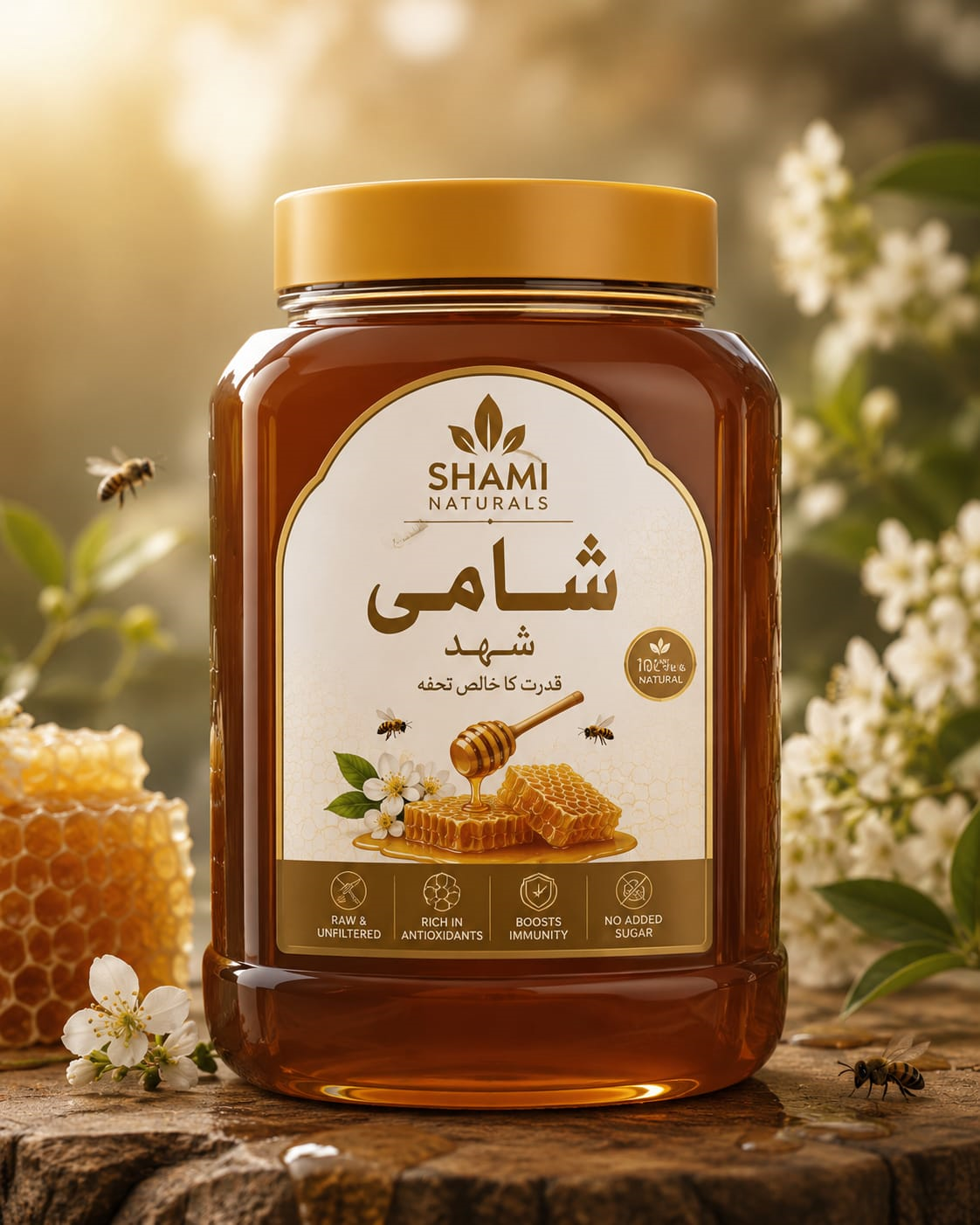SHAMI HONEY JAR (1000 g)